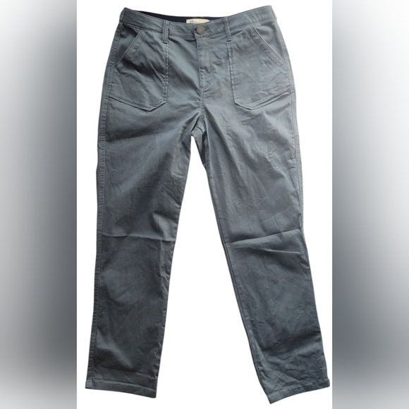 Democracy Straight Leg Pants, Olive Green Size 10 - Picture 1 of 3